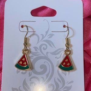 Hand Crafted Watermelon Earrings